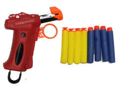 Manual 8Pcs Foam Darts Bullet Gun