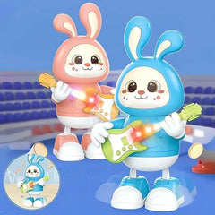 Adorable Electronic Rabbit Guitarist Toy