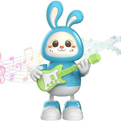 Adorable Electronic Rabbit Guitarist Toy