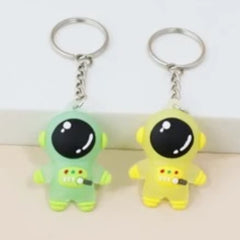 2pcs Classy 3D Astronaut Keychain