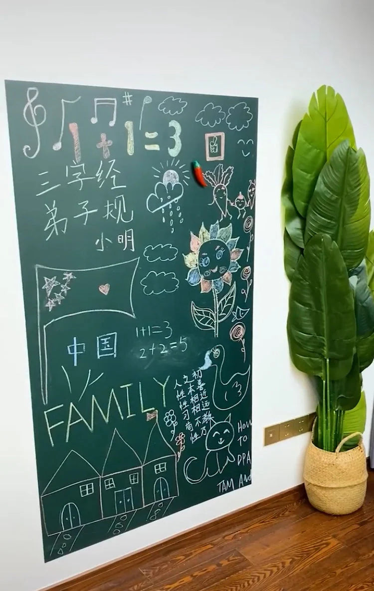 Green Chalkboard Sticker Paper