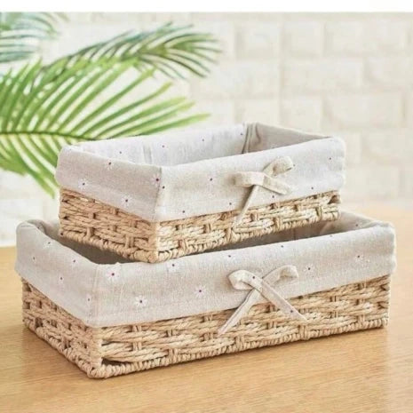 Desktop Storage Baskets (Set Of 2)