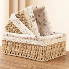 Desktop Storage Basket (Set Of 3)