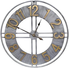 Metal Decorative Rusty Wall Clock