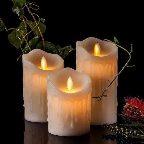 LED Candle Light (Set Of 3)