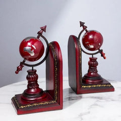 Wander World Wide Ruby Red Bookend