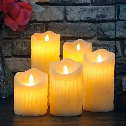 LED Candle Light (Set Of 3)