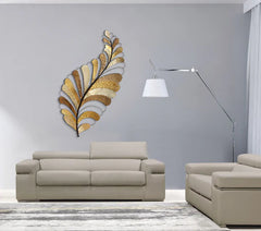 Leafy Cutout Wall Decor