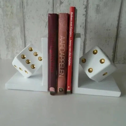 Elegant Dice Bookend