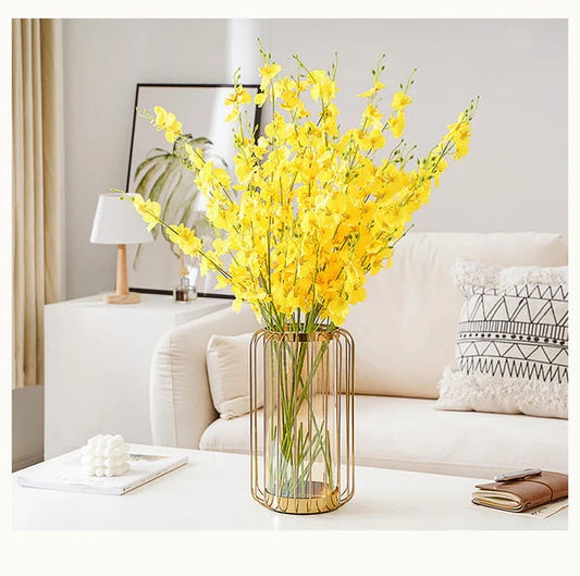 Modern Metal Vase Decor