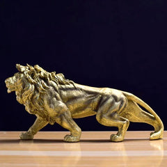 Safari Lion Statue