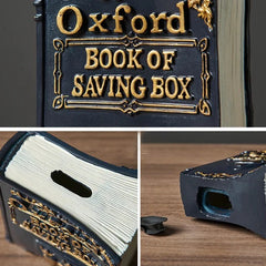 European Style Ancient Money Box Book