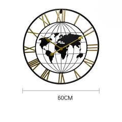 Global Map of Earth Clock