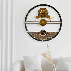 Creative Hollow Gear Wall Clock