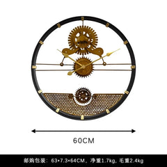 Creative Hollow Gear Wall Clock