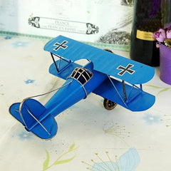 Red Baron Handmade Metal Aircraft