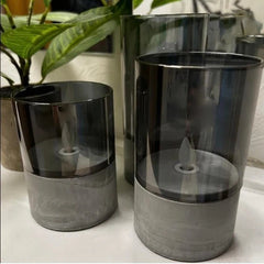 Concrete LED Candles (Set of 3)