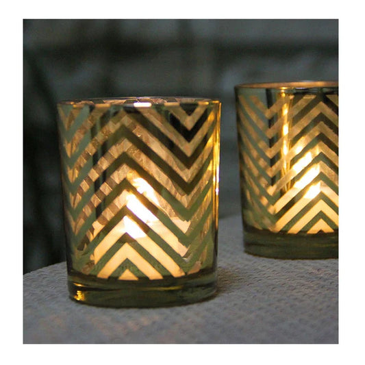 Glass LED Candles (Set of 3)