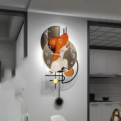 Modern Girl Design Wall Clock