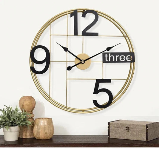 Vintage Retro Industrial Wall Clock