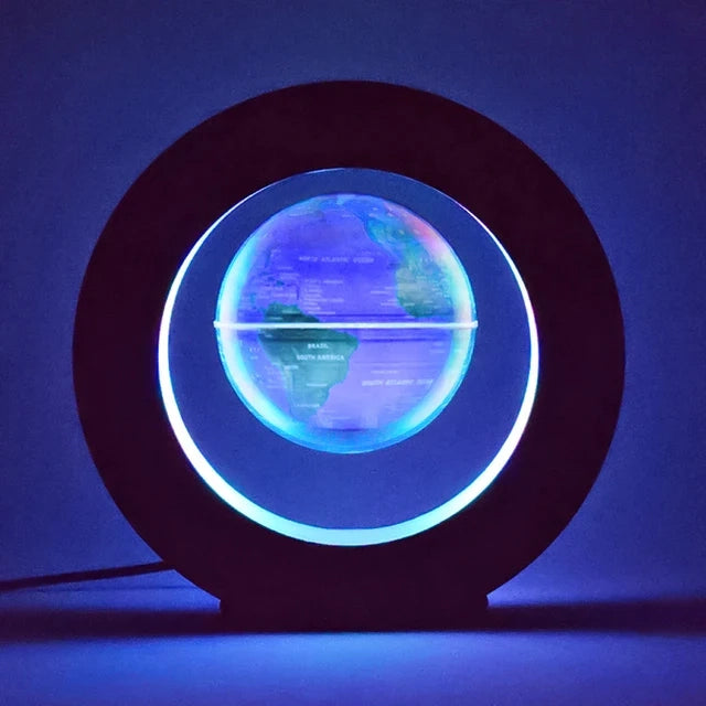 Magnetized Floating Globe with LED Light