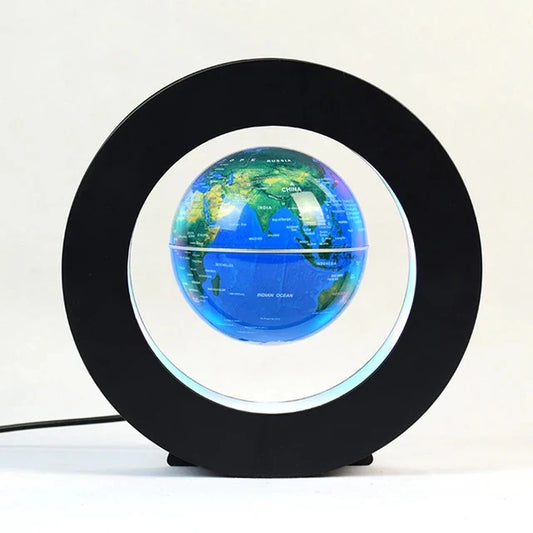 Magnetized Floating Globe with LED Light