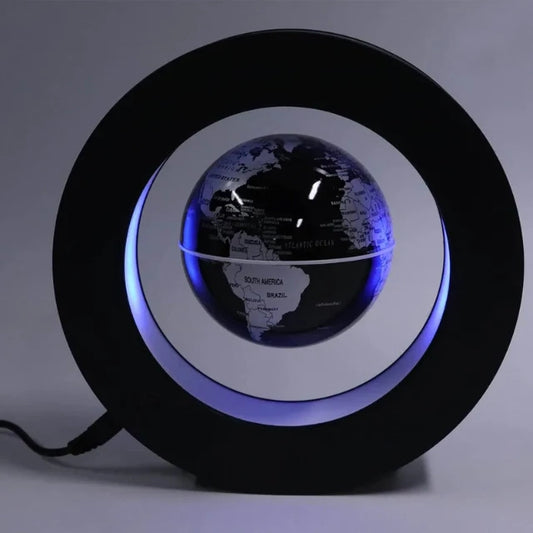 Magnetized Floating Globe with LED Light