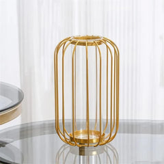 Modern Metal Vase Decor