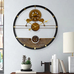 Creative Hollow Gear Wall Clock