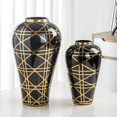 Jet Black Ginger Jars