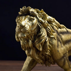 Safari Lion Statue