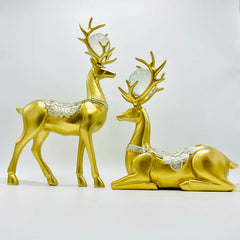 Elegant Deer Sculpture