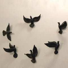 3D Seagull Birds Wall Decor (Set of 6)