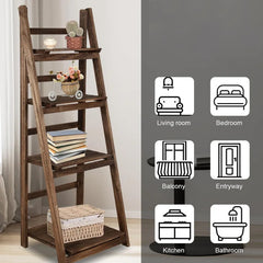 4 Tier Ladder Shelf