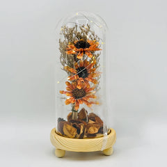 Floral Glow Globe