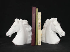 White Horse Head Sculpture