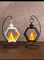 LED Hexagonal Wind Lamp