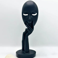 Anonymous Face Sculpture