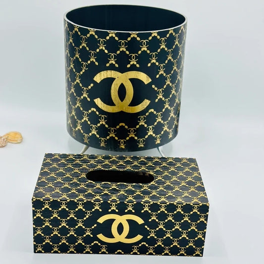 Basket Tissue Box Set (Gucci)