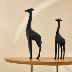 Abstract Giraffe Statue (Set Of 2)