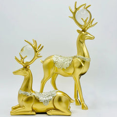 Elegant Deer Sculpture