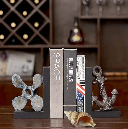 Nautical Decoration Bookends (Pair)