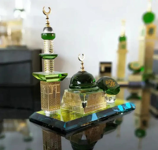 Crystal Madina Mosque / Masjid-e-Nabvi Model