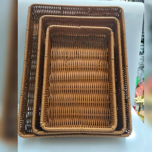 Basket Tray Set (3 Pcs)