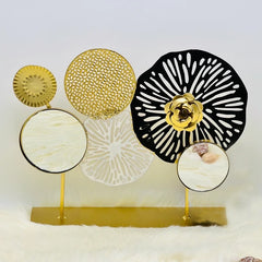 Metal Mirror Panel Decor