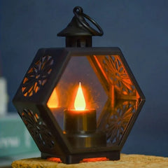 LED Hexagonal Wind Lamp