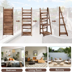 4 Tier Ladder Shelf