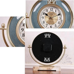 Imitation Deer Desk Clock Set