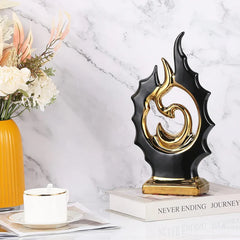 Ceramic Abstract Statue Decor