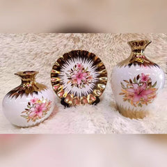 European Ceramic Vase (Set of 3)